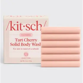 Kitsch Cleansing Tart Cherry Solid Body Wash 124.74 g (4.4 oz)
