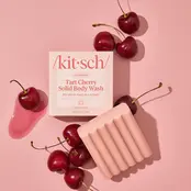 Kitsch Cleansing Tart Cherry Solid Body Wash 124.74 g (4.4 oz)