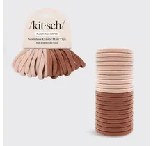 Kitsch Eco-Friendly Nylon Elastics 20pc Set - Blush
