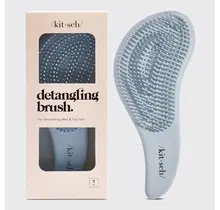 Kitsch Detangling Brush - Haze Blue