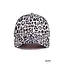 Leopard Pattern Cap - Black
