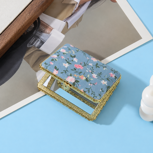 Floral Double Sided Mirror