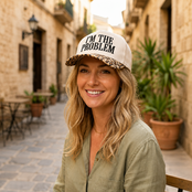 I'm The Problem Cap - Leopard
