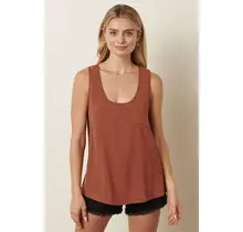 Minna Scoop Neck Pocket Tank