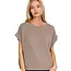 Zemma Corded Rib Knit Top