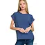 Jaleen Slub Cuffed Tee