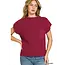 Jalie Mock Sweater - Burgundy