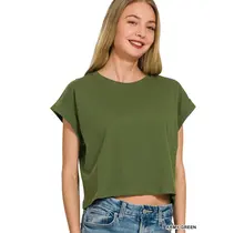 Bree Cotton Short Sleeve Tee