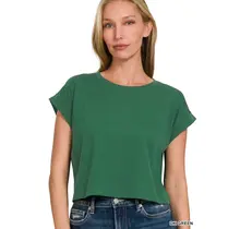 Bree Cotton Short Sleeve Tee