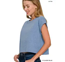 Bree Cotton Short Sleeve Tee