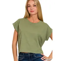 Bree Cotton Short Sleeve Tee
