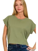 Bree Cotton Short Sleeve Tee