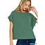 Zemma Corded Rib Knit Top