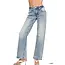 Zenana  Light Washed Straight Leg Denim Jean