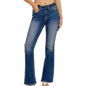 Zenana Dark Wash Bootcut Denim Jean