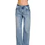 Zenana Medium Washed Straight Stretch Denim Jean