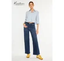 Samia Essentials High Rise Wide Dark Wash