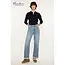 Bellen High Rise Wide Medium Wash