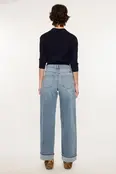 Bellen High Rise Wide Medium Wash