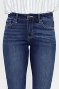 Willowbrook Mid Rise Ankle Skinny - Dark