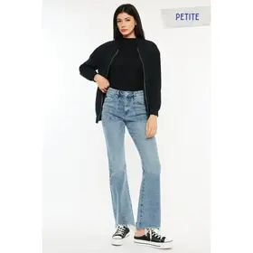 Hawthorne High Rise Flare Jean (Petite)  - Medium