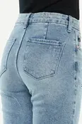 Hawthorne High Rise Flare Jean (Petite)  - Medium