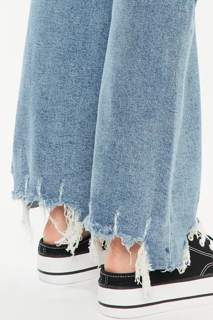 Hawthorne High Rise Flare Jean (Petite)  - Medium
