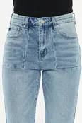 Hawthorne High Rise Flare Jean (Petite)  - Medium