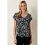 Meena Animal Top - Denim