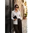 Selama Striped Shirt - White