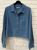 Semmia Denim Shirt Relaxed - Blue
