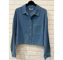 Semmia Denim Shirt Relaxed - Blue