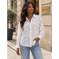 Sheralie Elegant Textured Shirt - White