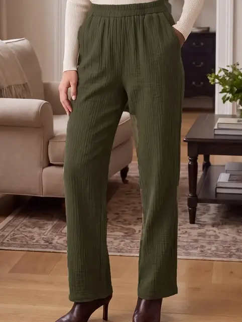 Demmia Pull On Gauze Pant