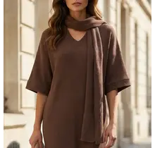 Daria Relaxed Fit Ribbed Maxi Dress