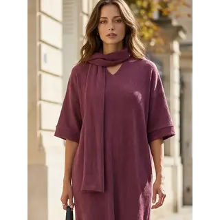 Daria Relaxed Fit Ribbed Maxi Dress