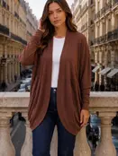Delise Long Sleeve Cocoon Cardigan