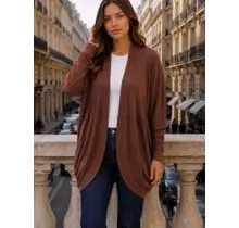 Delise Long Sleeve Cocoon Cardigan
