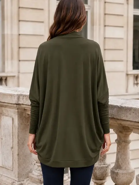 Delise Long Sleeve Cocoon Cardigan