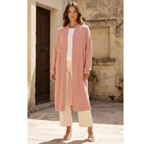 Alyssa Relaxed Long Cardigan - Desert Blush