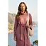 Dallia Cowl Neck Waist Tie Maxi Dress