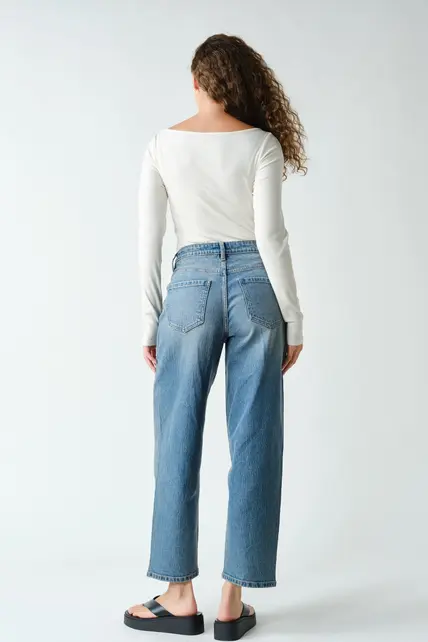 Barely There Boat Neck Micro-Ribbed Top