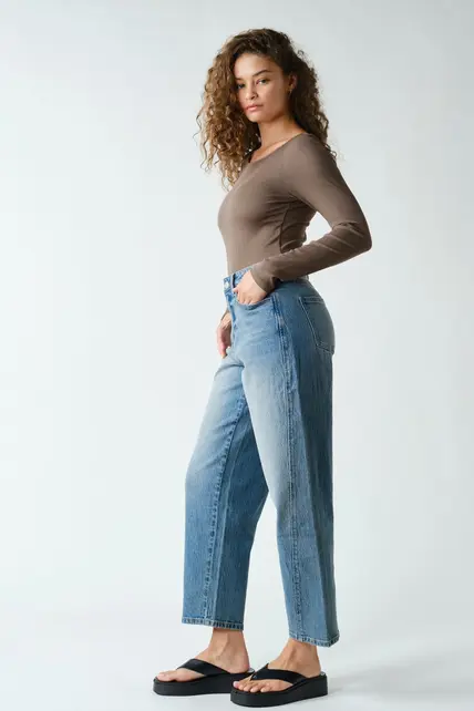 Barely There Boat Neck Micro-Ribbed Top