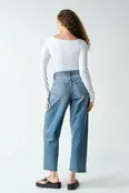 Barely There Boat Neck Micro-Ribbed Top