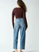 Seamless Ribbed Long Sleeve Top
