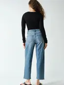 Seamless Ribbed Long Sleeve Top
