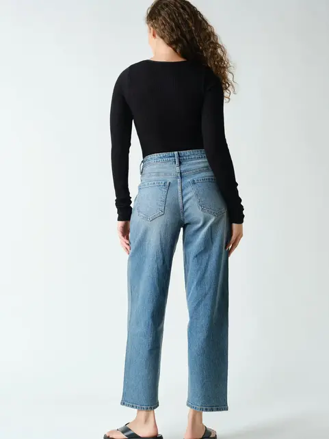 Seamless Ribbed Long Sleeve Top