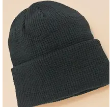 Soft Ribbed Knit Beanies Hat