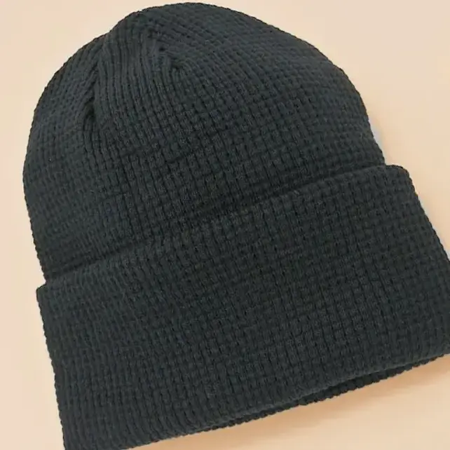 Soft Ribbed Knit Beanies Hat