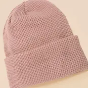 Soft Ribbed Knit Beanies Hat